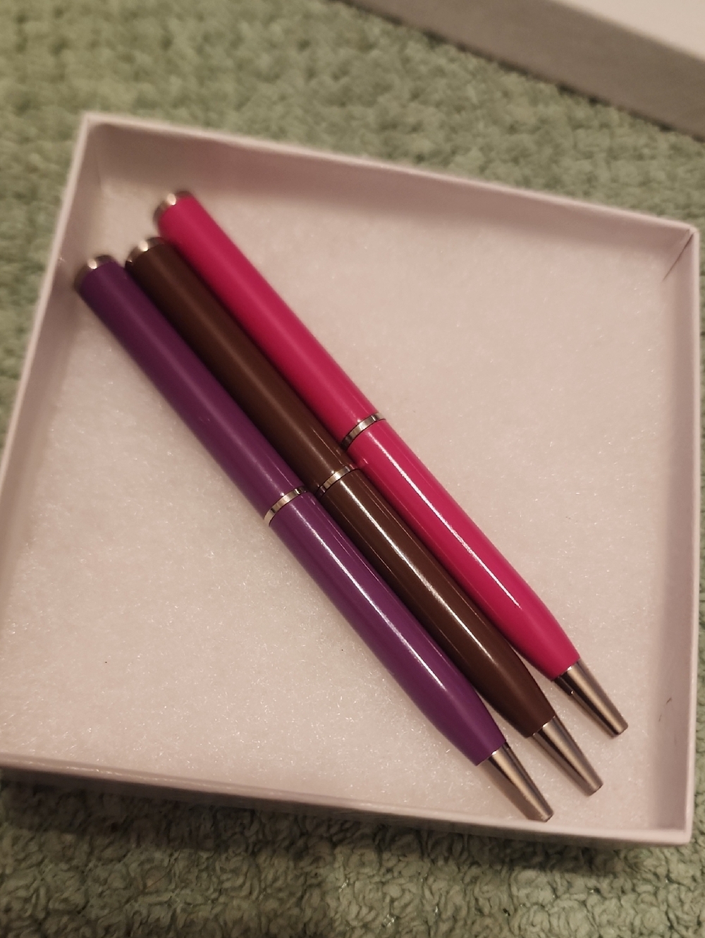 Coach Multicolor Ballpoint Pen  -pick. 1 Brown, Purple,pink